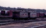 Two Family Lines painted cabeese in the yard